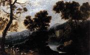 unknow artist, Landscape with Figures